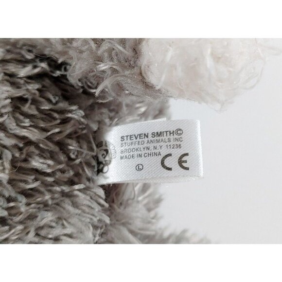 Steven Smith  Gray Wolf Plush 11" Stuffed Animal Toy - Picture 4 of 4